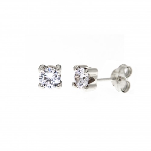 Boucle d'oreille en or 10kt. 04-4BOW